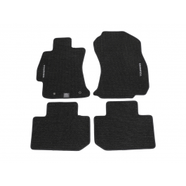 Subaru Floor Mats Carpeted Touring Black - J501SSG320 | Subaru