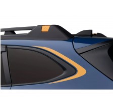 Subaru Exterior Graphics Lower Door Panel Black With Solterra Logo