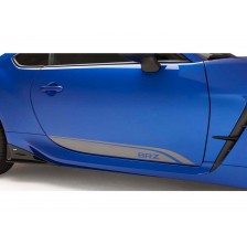 Subaru Exterior Graphics Kit Lower Door Panel Gunmetal Gray