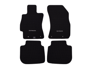 OEM Subaru Carpeted Floor Mats Black For 2010-2014 Legacy & Outback – 4 Piece Set 3 thumbnail image