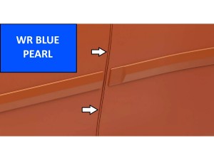 L-Shape Chrome & Black Door Edge Guard; 50' Roll - 3/8