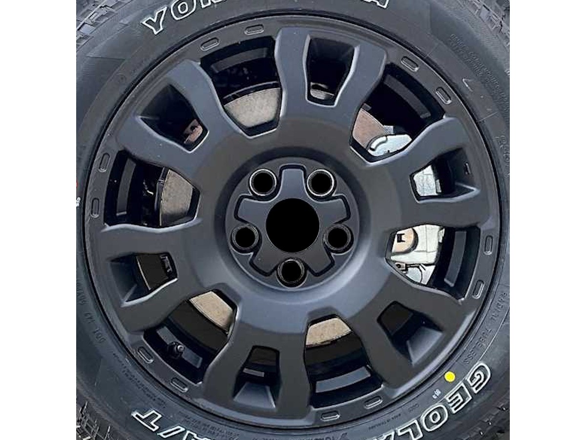 ウィルダネス59.9 Subaru 17x7 Inch Matte Black Enkei Wilderness Wheel - 28111SL03A