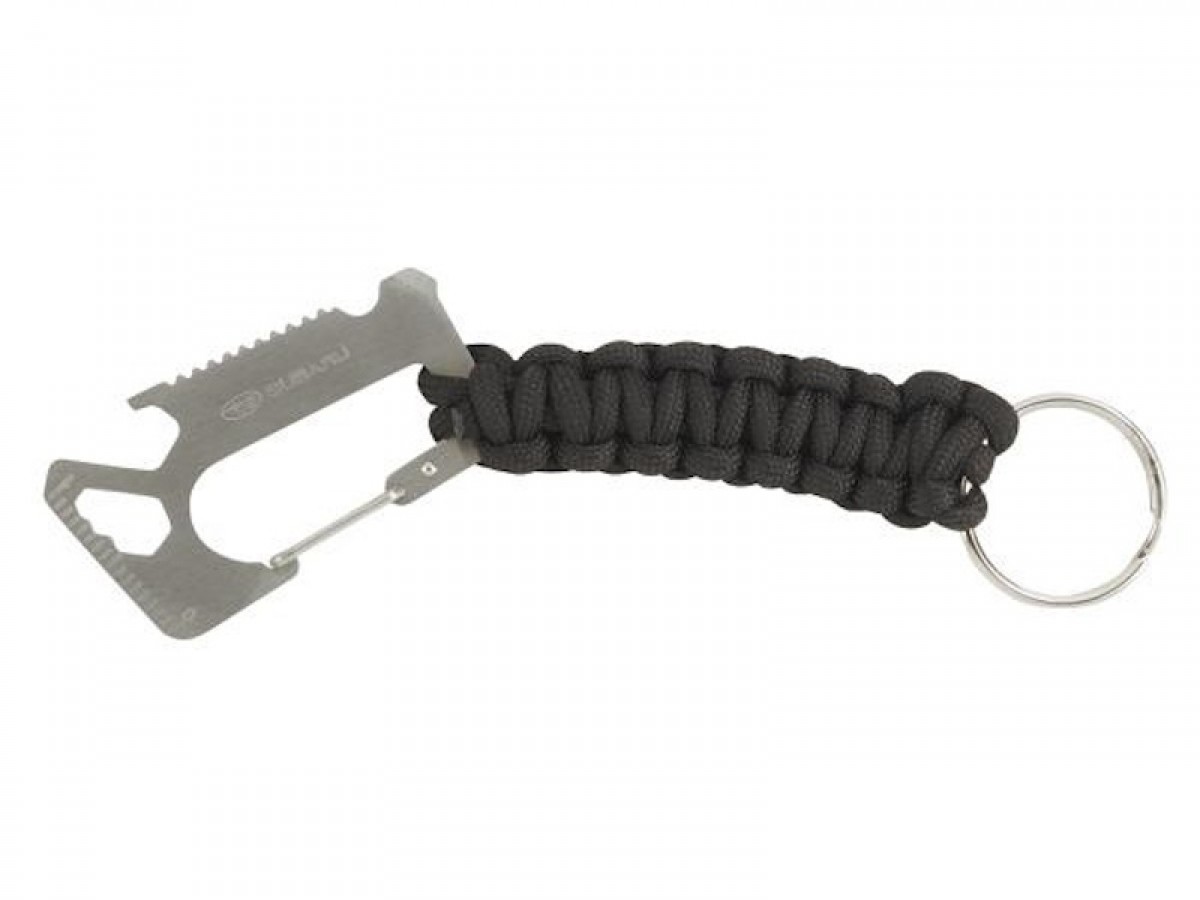 Subaru Gear Basecamp Carabiner 7-In-1 Multi-Tool With Black