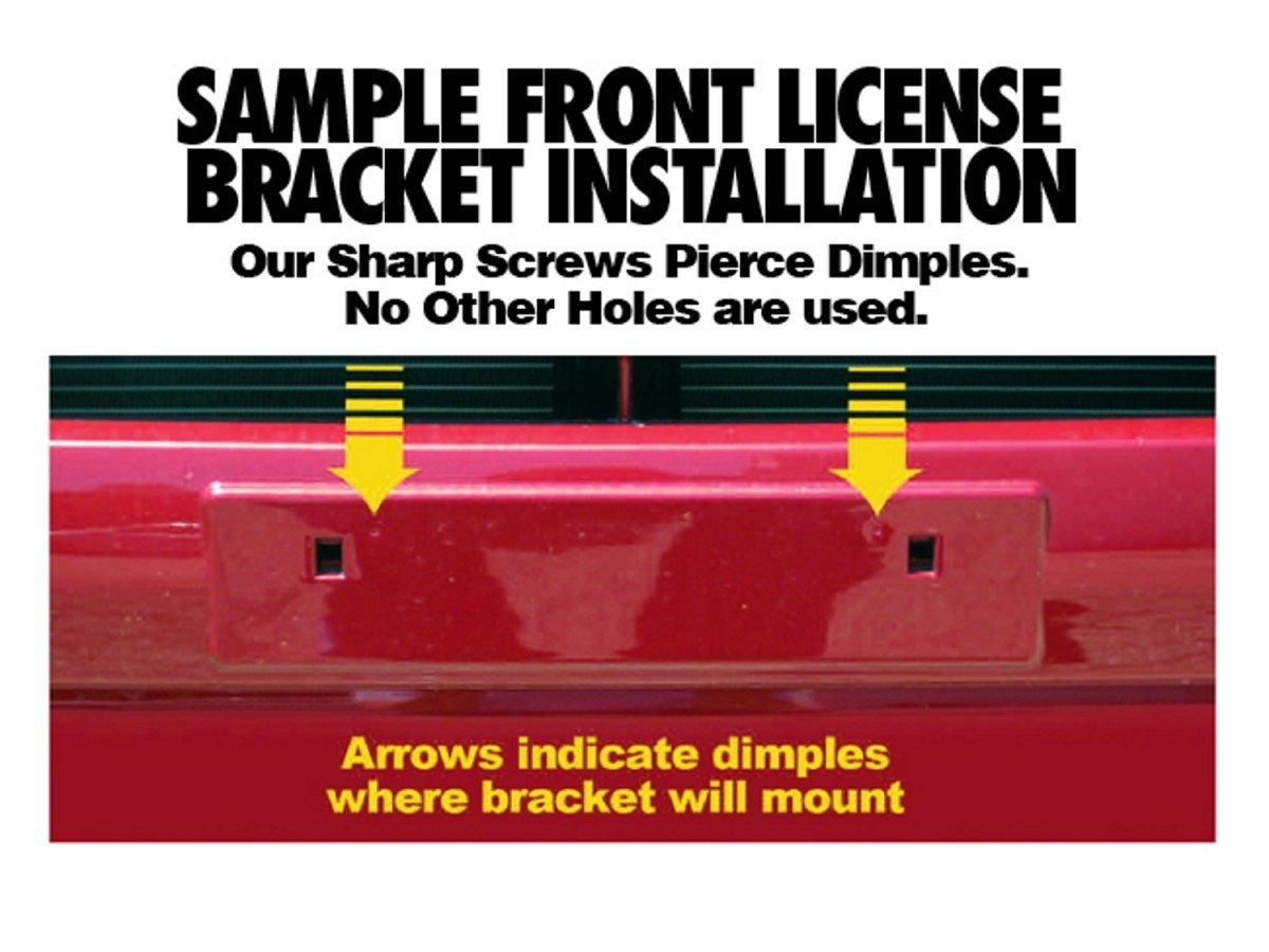パクリオ　bbp Subaru Molded License Plate Bracket For Front Bumper