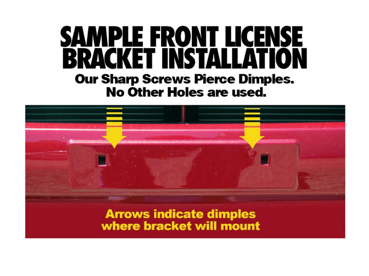 Subaru Molded License Plate Bracket - DCOLICBRKCTK21 | Subaru