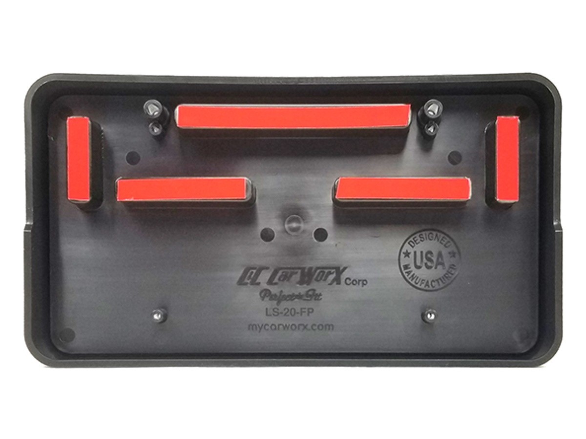 Subaru License Plate Bracket Front Molded - DCOLICBRKLEG20