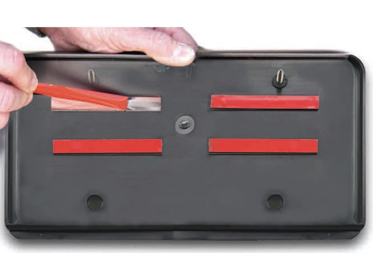 Subaru Rear License Plate Bracket / Protector DCOLICBRKREARRP17