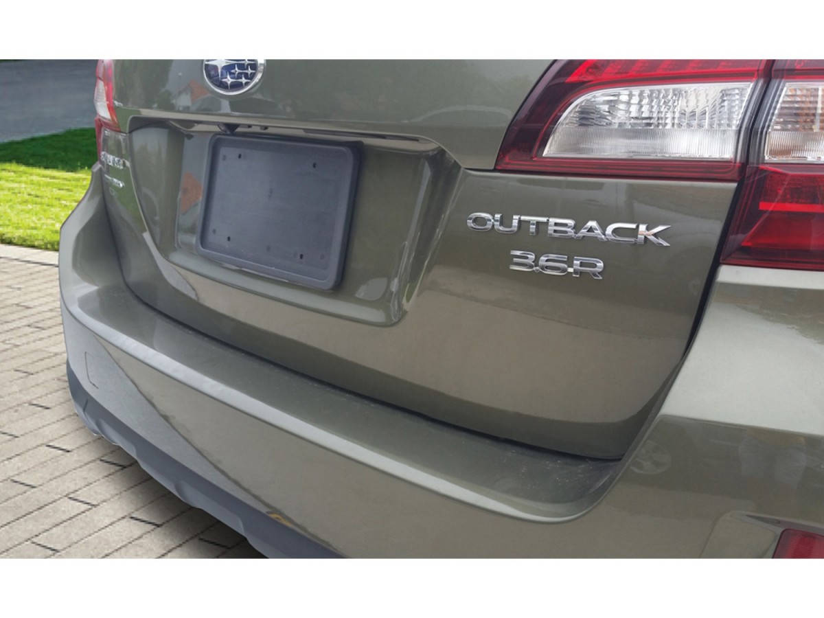 Subaru Rear License Plate Bracket / Protector DCOLICBRKREARRP17