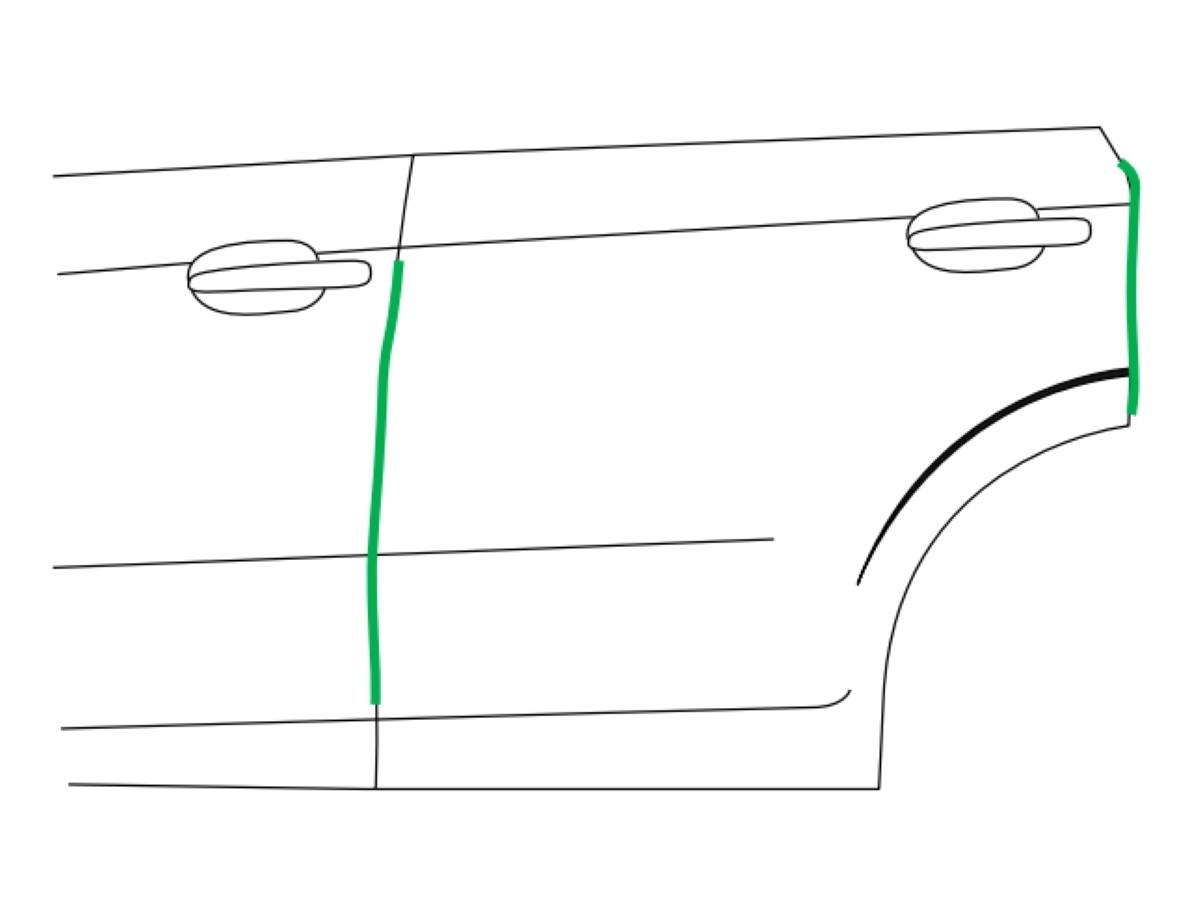 Subaru Door Edge Guards Pure Red SOA801P020T2 Subaru Online Parts