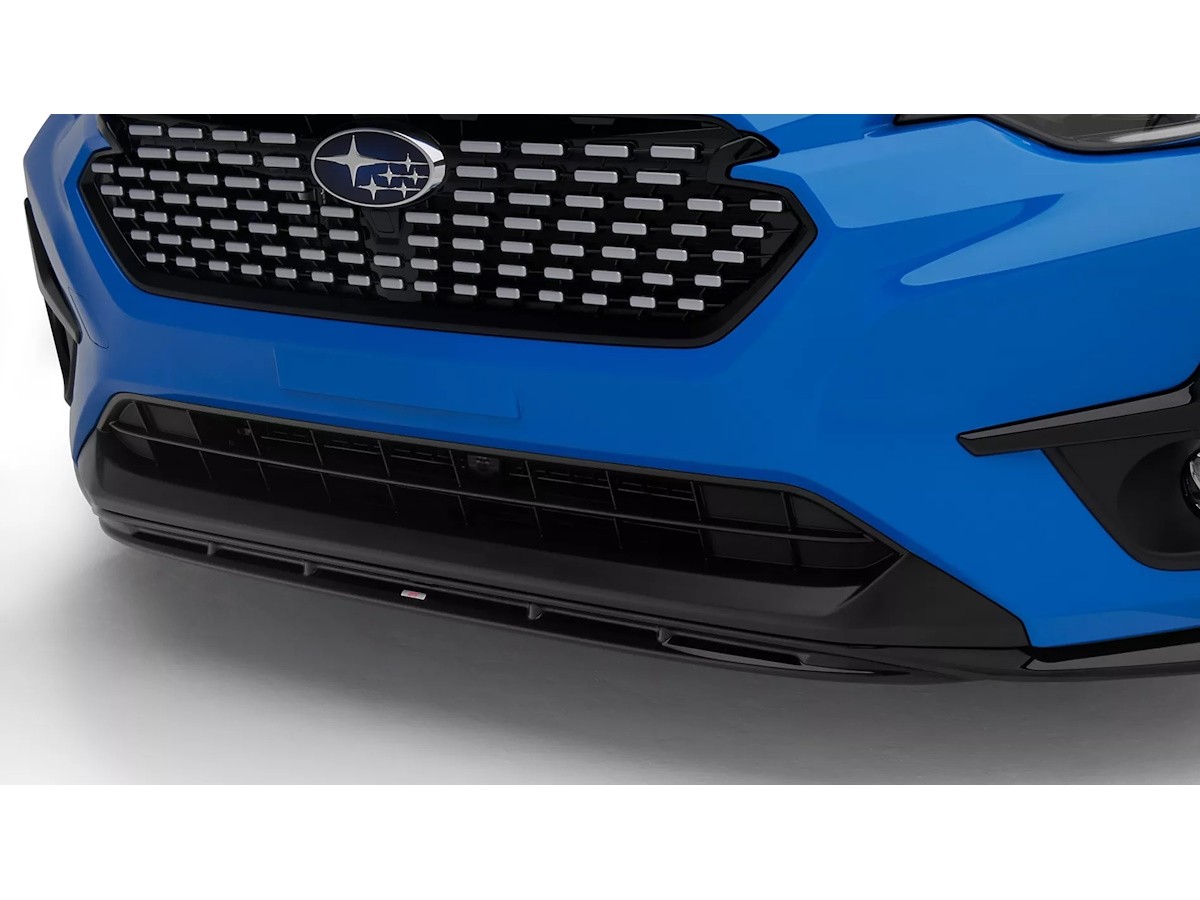 Subaru STI Front Underspoiler Black With STI Logo - E2410FN000