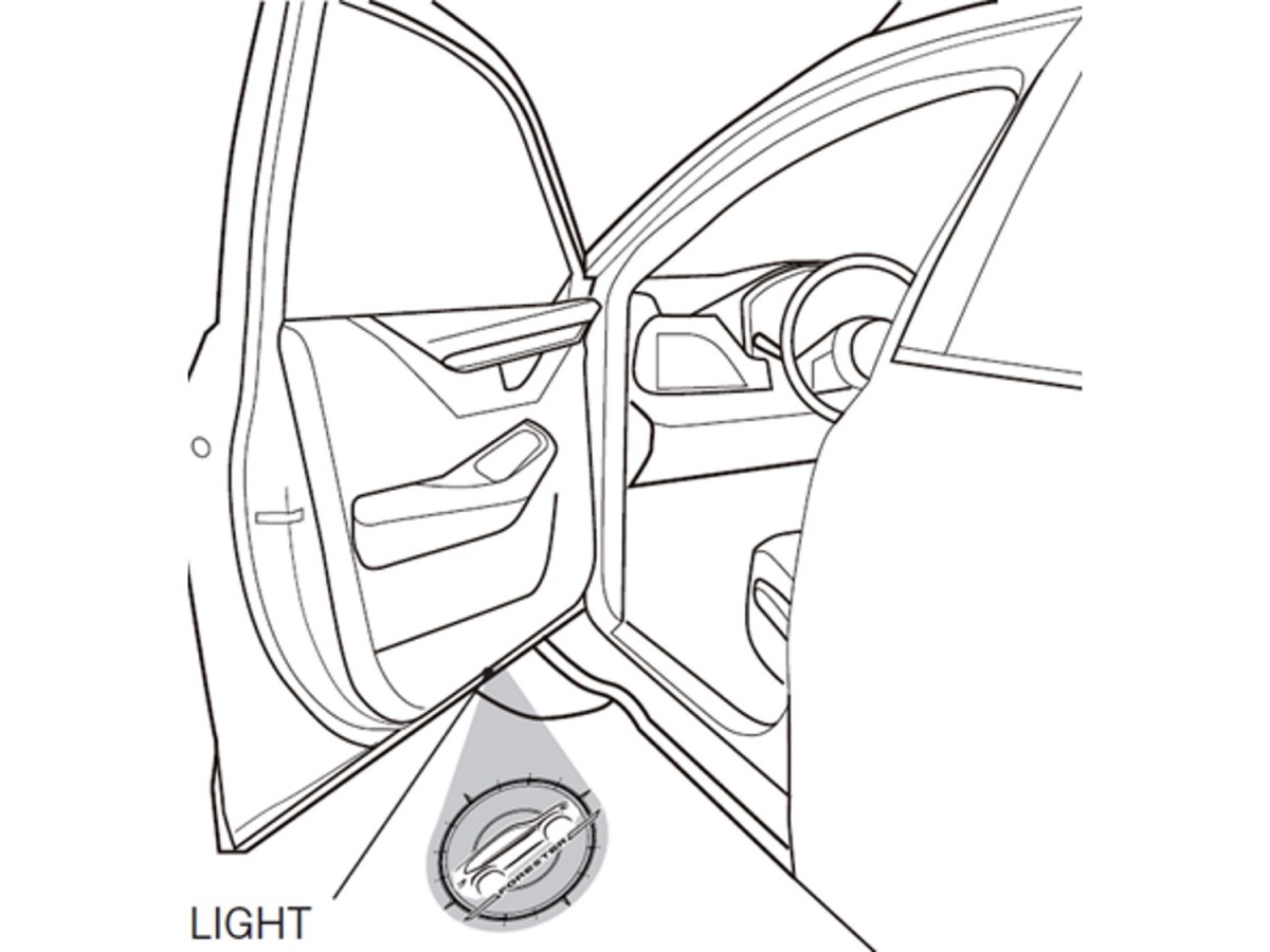 Subaru Projector Lights For Front Doors - H4610SJ100 | Subaru