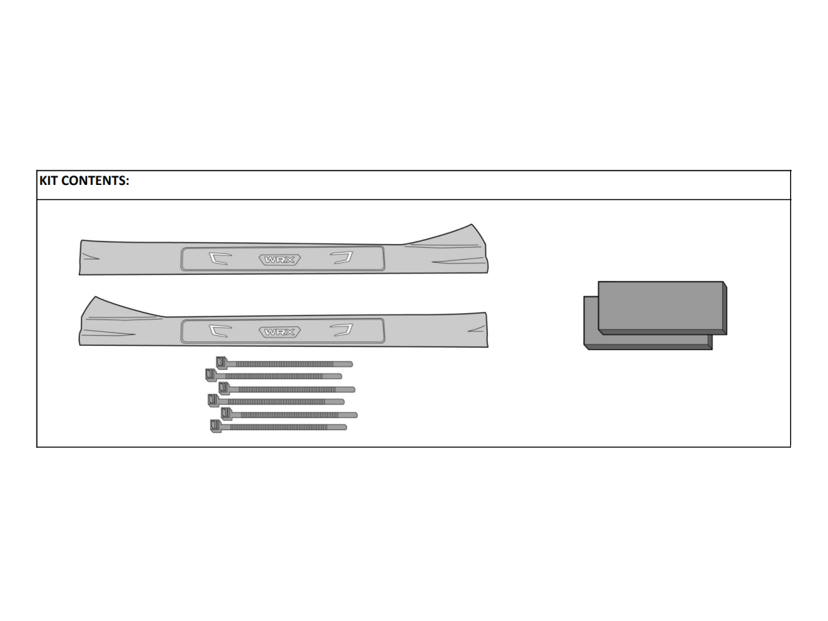 SUBARU LEDスカッフプレート SUBARU LEDスカッフプレート Amazon | スバル WRX STI LED
