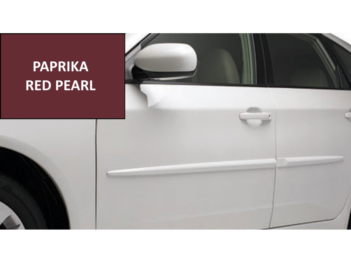 Subaru Body Side Molding Kit Paprika Red Pearl