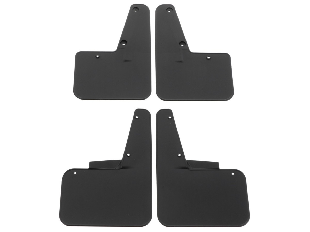 Subaru Mud Flaps Flat Style Black With Crosstrek Logo Kit Of Four