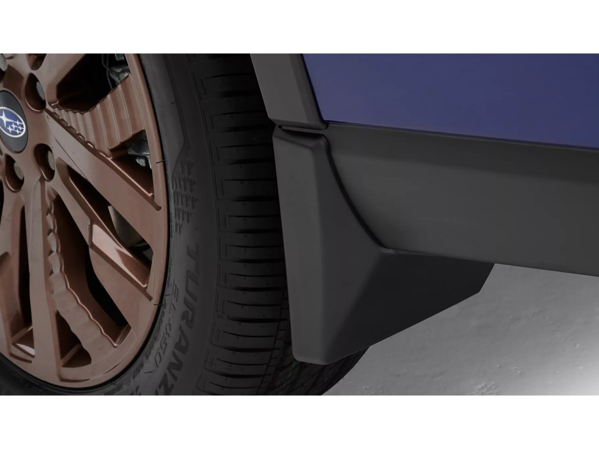 Subaru Molded Black Splash Guards Kit Of Four For Front And Rear