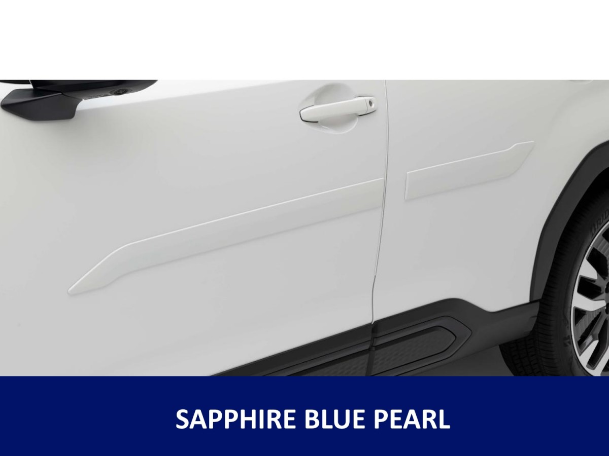 Subaru Body Side Door Moldings Kit Of Four Sapphire Blue Pearl