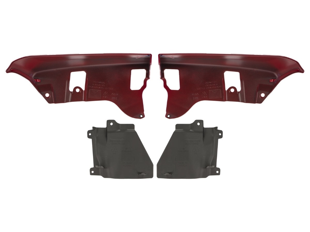 Subaru Splash Guard Kit Rear Aero Pure Red J101SVA000T2 Subaru