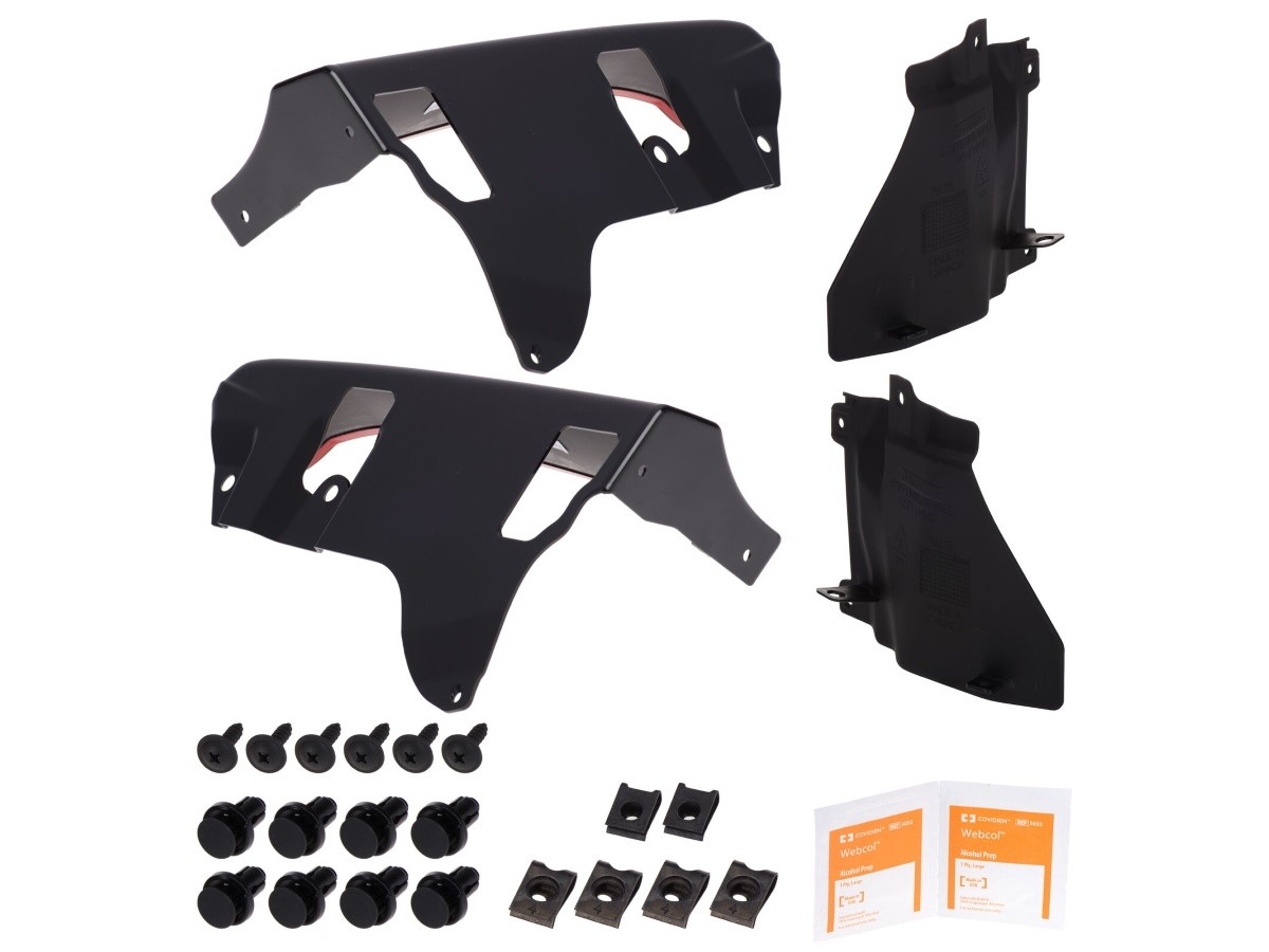 Subaru Splash Guard Kit Rear Aero Crystal Black Silica