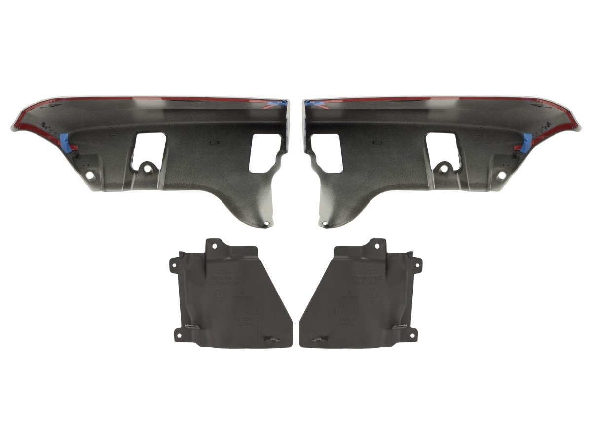 Subaru Splash Guard Kit - Rear Aero - Crystal White Pearl