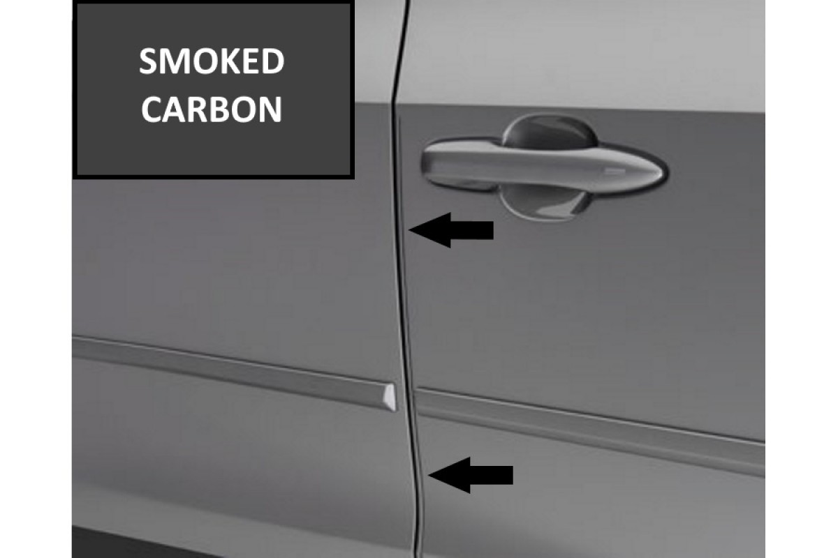 Subaru Door Edge Guards Smoked Carbon PS9364223111 Subaru Online Parts