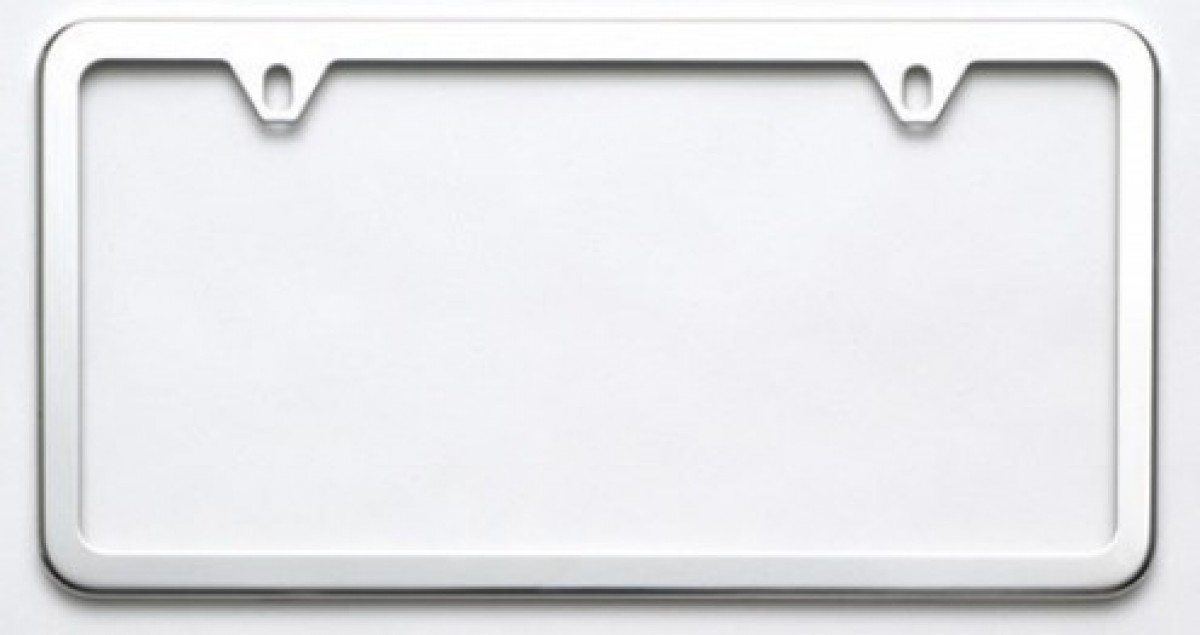 Subaru License Plate Frame Slimline Polished - SOA342L104 | Subaru