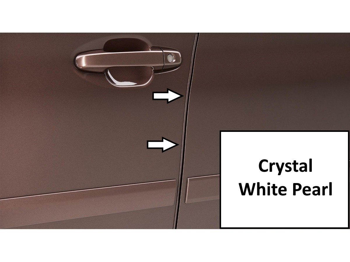Subaru Door Edge Guards Kit Of Four Crystal White Pearl SOA801P040W7