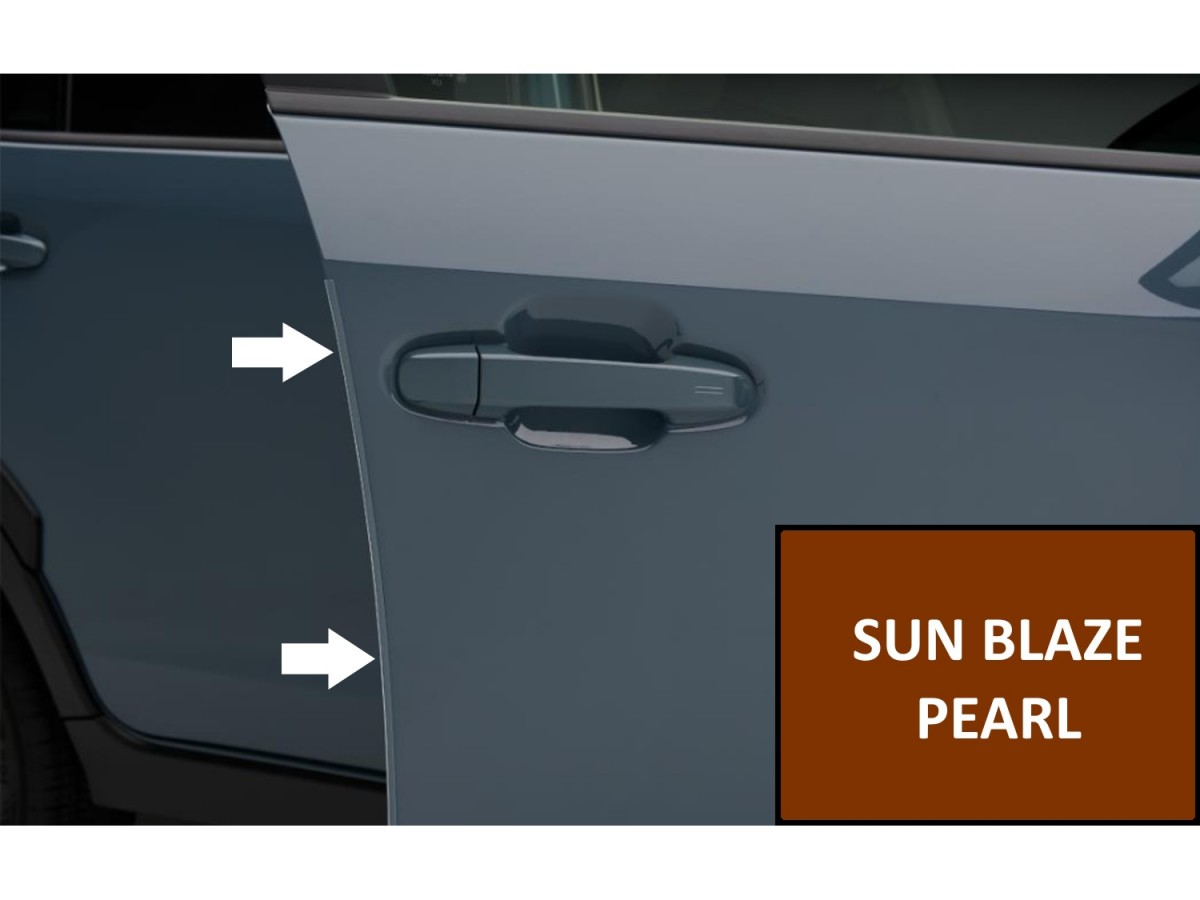 Subaru Door Edge Guards Sun Blaze Pearl Kit Of Four Non-Wilderness