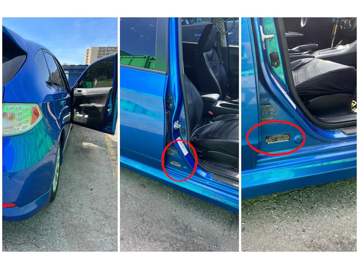 Subaru Touch-Up Paint Pen Magnetite Gray Metallic P8Y